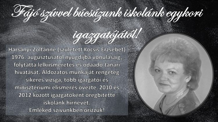 Fájó szívvel búcsúzunk!