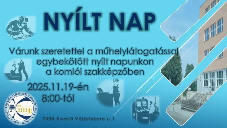 Nyílt nap az "501"-ben!