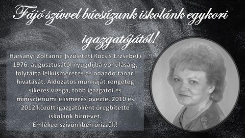 Fájó szívvel búcsúzunk!
