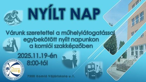 Nyílt nap az "501"-ben!